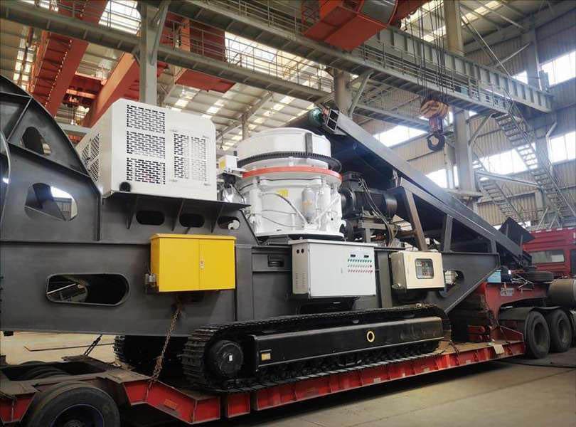 Tracked Mobile Cone Crushing Plant