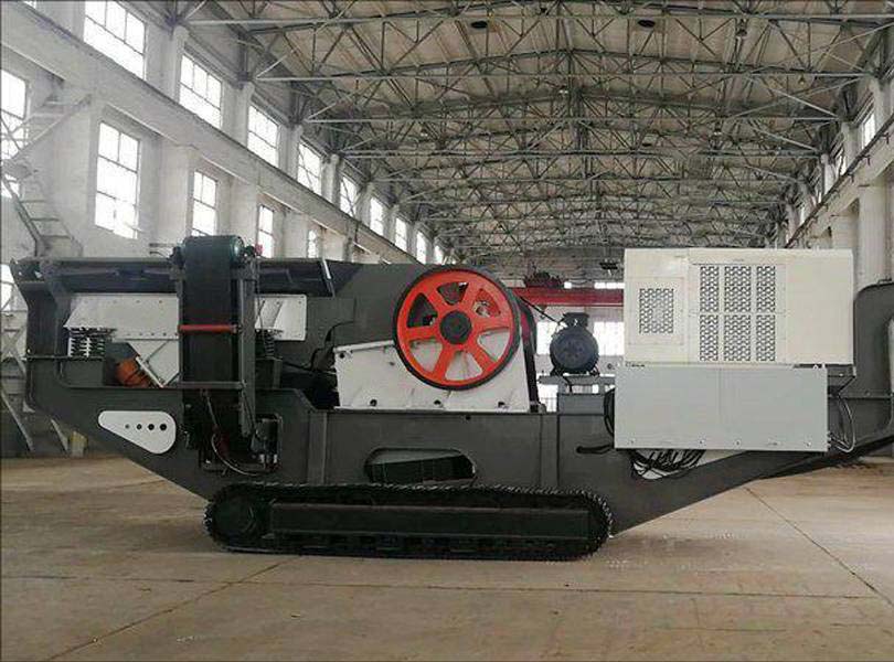 Tracked Mobile Jaw Crushing Plant
