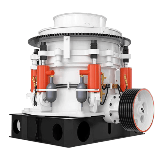 MHP multi-cylinder hydraulic cone crusher